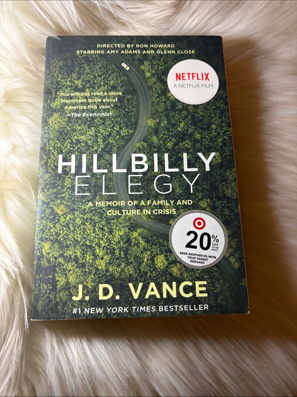 📚 3 for $15 📚 Hillbilly Elegy by - Green Paperback